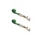 Tie 4 Safe 2" x 10' Tie Down Strap w/ TJ Cluster Hook for Wrecker Tow Truck Auto Hauling, 2PK TWS65-5210-TJ-GR-2 - alternate 1